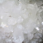 Bergkristal hanger (5 stuks)